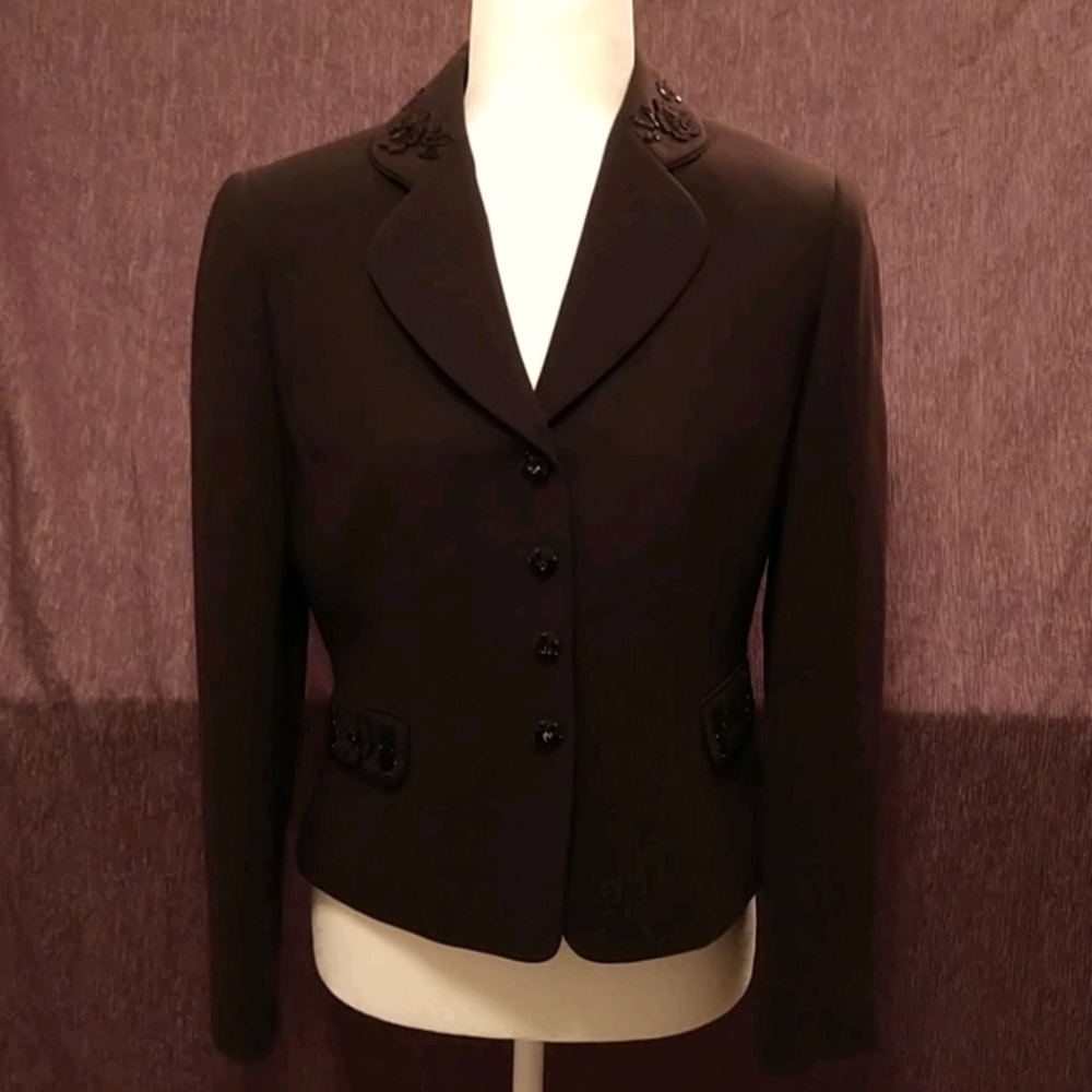 Dark Brown Tahari Blazer